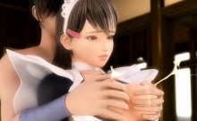 Big Breasted 3d Anime Maid Squirt Milk