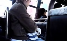 FLASHING TIMID GIRL VIEWING MY PENIS HEAD ON THE BUS