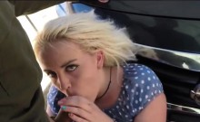 Blondie Babe Gets Her Pussy Fucked By Border Patrol Agent