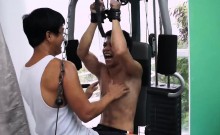 Asian Boy Vahn Gets a Ticklish Workout
