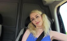 Busty Brit Grace Harper gets spotted and hammered