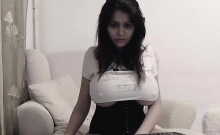 Super Hot Latina Teen Striptease On Webcam