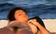 Sexy Woman Shot In Camera Voyeur Nude Beach
