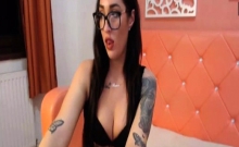 Pretty Hot Asian Tranny Strip and Stroke her Cock