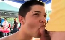 Sucking Cock In Public