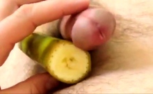 Homemade Banana Sex Toy