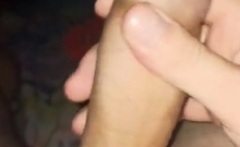 Wife fuck outside with other guys and hubby mastrubate