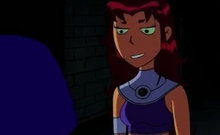 Famous Toons Facial Starfire And Raven