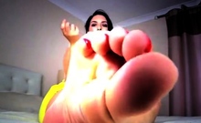 Dominant Princess - Locked Up Foot Tease