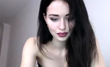 Brunette Solo Webcam Masturbation