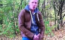 Masturbating Out In The Woods